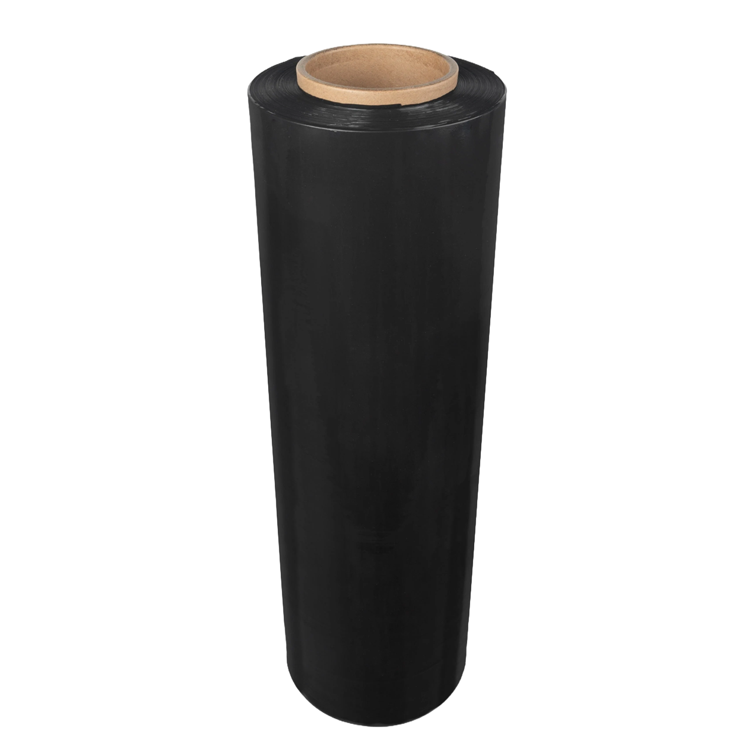 Black Pallet Stretch Wrap – 15" x 1,000 Ft, 60 Gauge