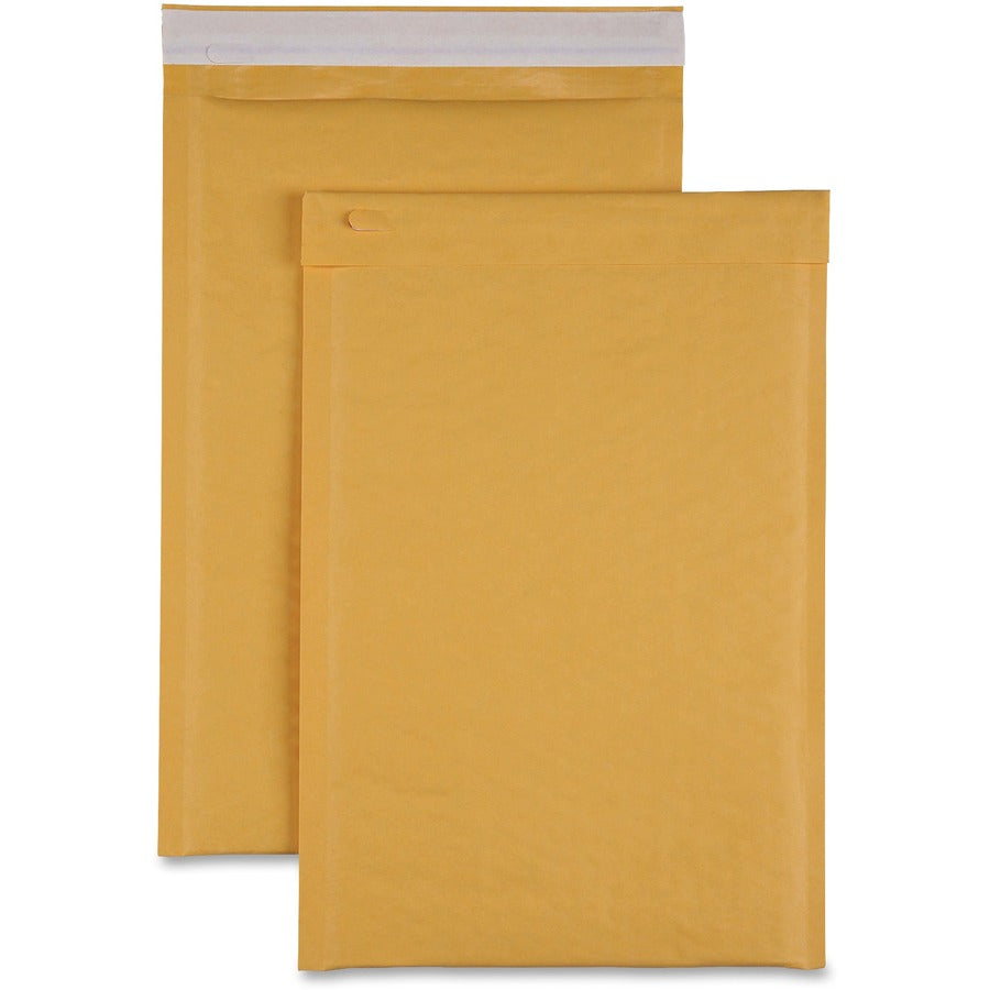 Sparco #3 Bubble Cushioned Mailers – 8 1/2" x 14 1/2", Self-Seal Kraft, 100/Carton