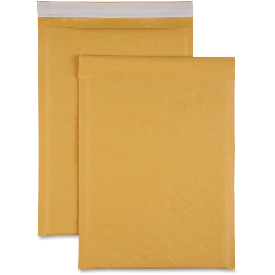 Sparco #4 Bubble Cushioned Mailers – 9 1/2" x 14 1/2", Self-Seal Kraft, 100/Carton
