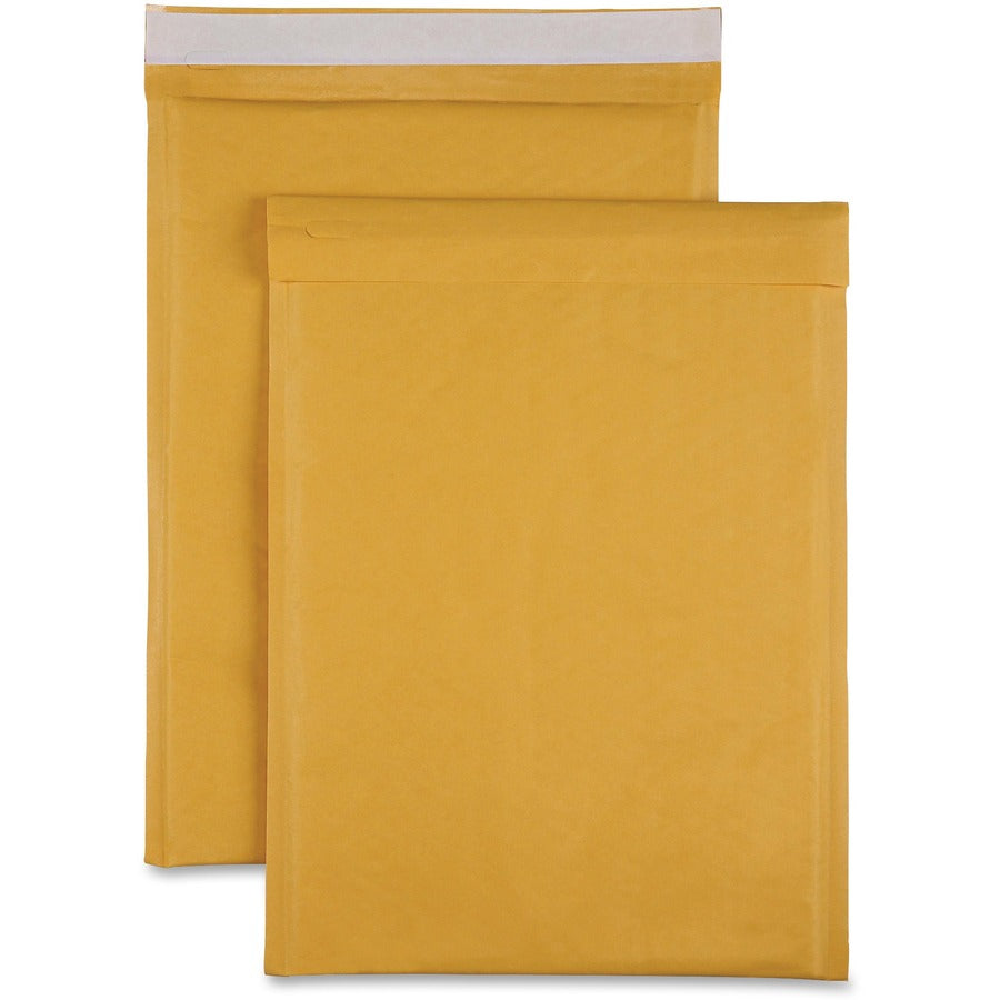 Sparco #5 Bubble Cushioned Mailers – 10 1/2" x 16", Self-Seal Kraft, 100/Carton