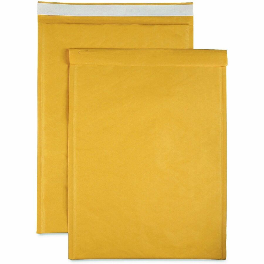 Sparco #6 Bubble Cushioned Mailers – 12 1/2" x 19", Self-Seal Kraft, 50/Carton
