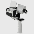 Packing Tape Dispenser, Pistol Grip, Fits All Standard 3" Core Rolls